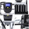 Portable High Pressure Foot Pedal Air Pump Inflator for Mountain Bike Electric Scooter Motorcycleblack
