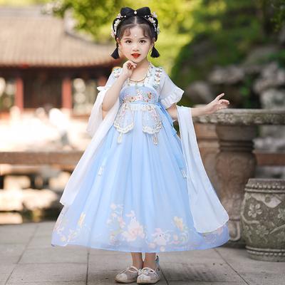 Girl Hanfu Ancient Costume Children Chinese Style Little Girl Dress Tang Dress Princess Skirt National Costume Children