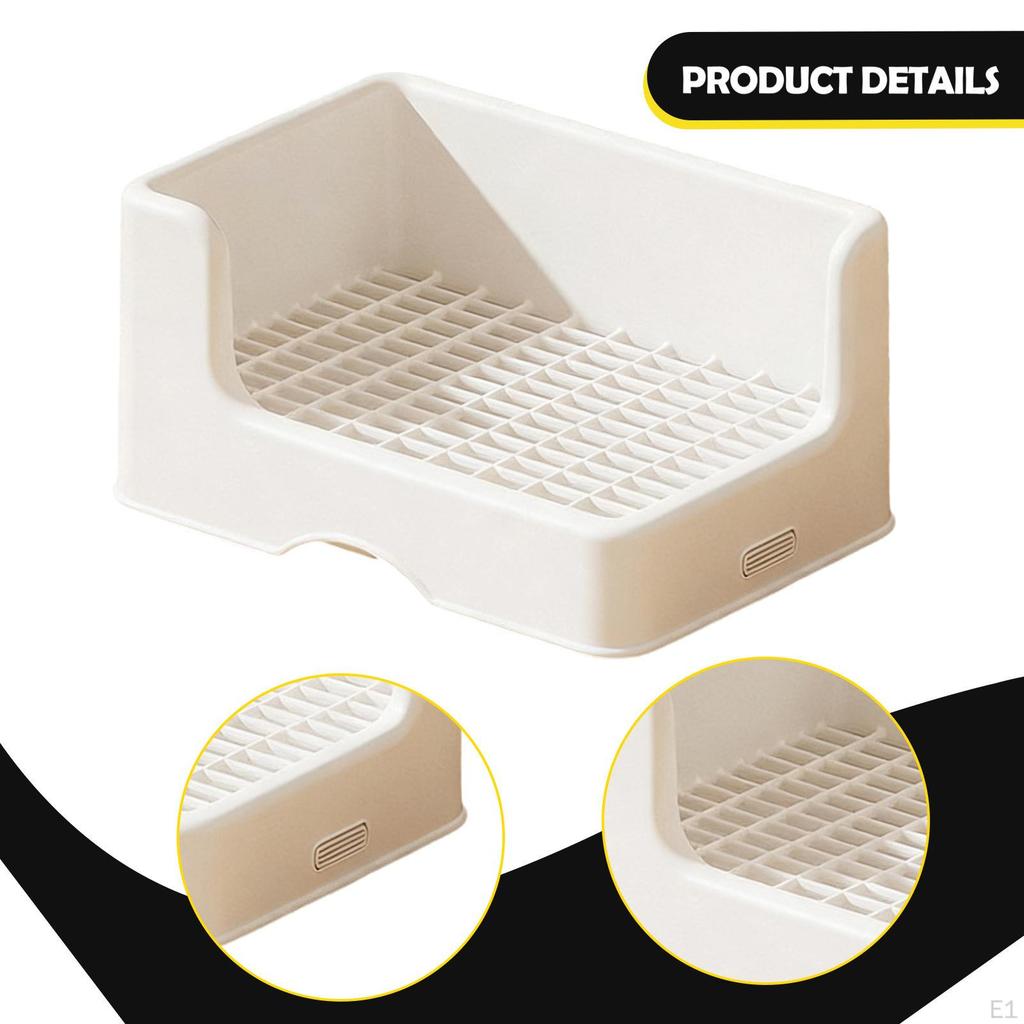 Tray Non Slip Bottom Stable Potty Toilet for Pet Supplies Chinchillas Ferrets