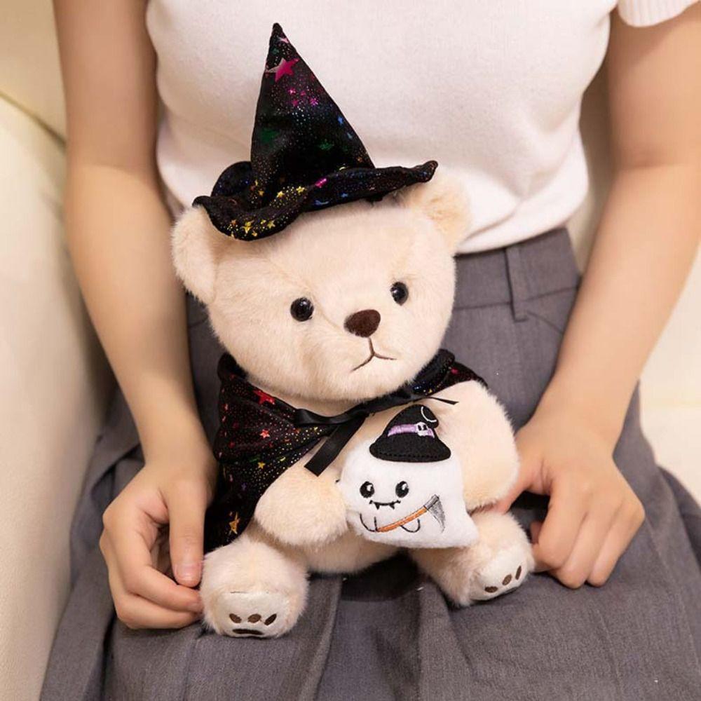 Kawaii Little Bear Plush Toy PP Cotton Bear Plush Doll Halloween Plush Doll  Birthday Christmas