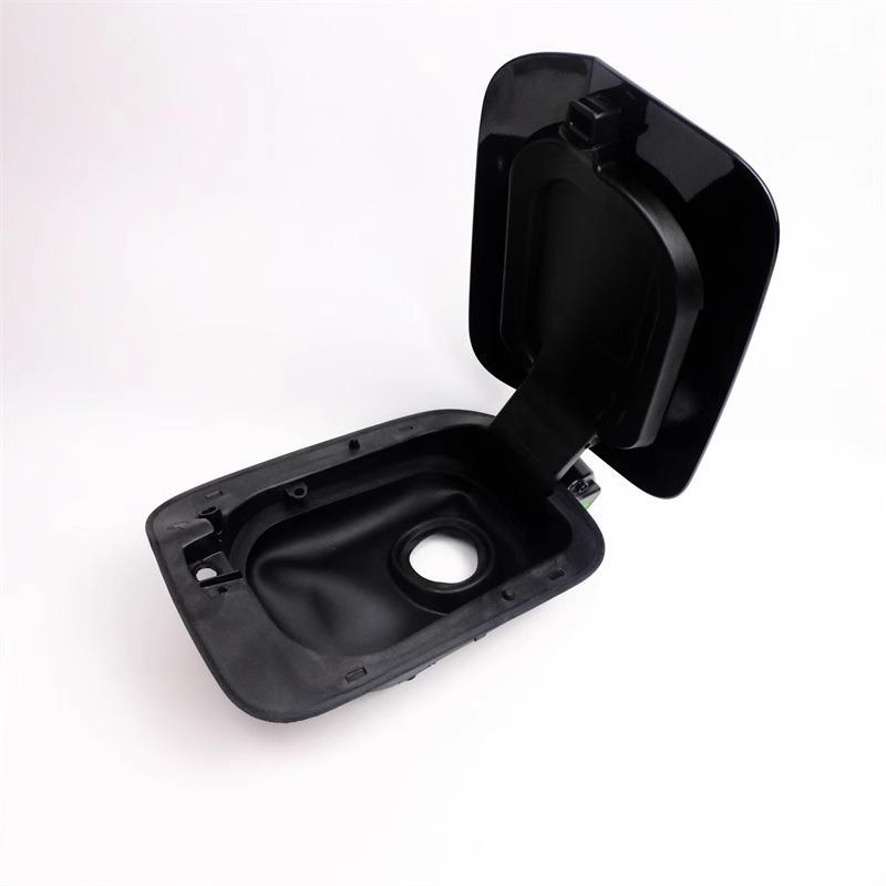 T-Cross Fuel Filler Cap: Small Door Gasoline Tank Cover in Black and White with Paint