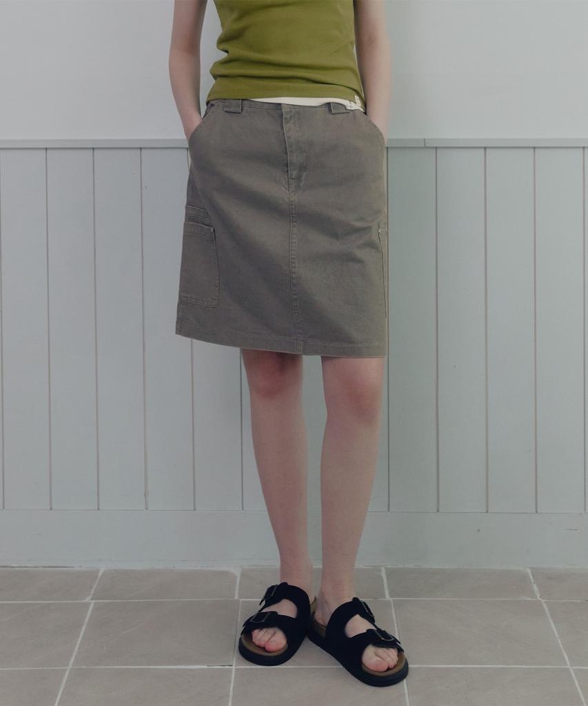Teuwi Nebiang Cotton Midi Skirt