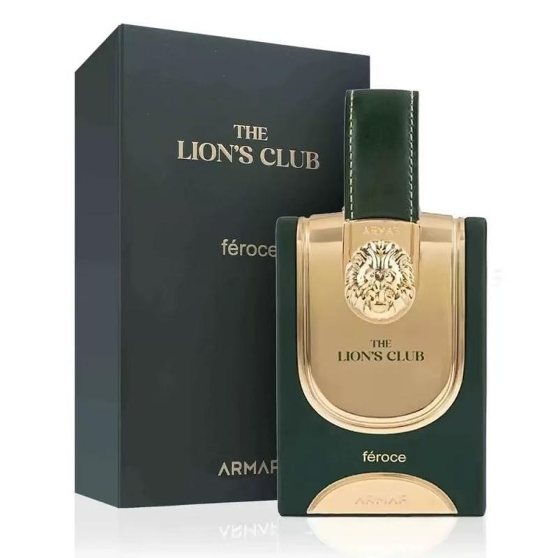 Armaf THE LION'S CLUB Set Regalo Profumo, Fragranza Araba del Medio Oriente Dubai, Acqua di Colonia a Lunga Durata per Uomo, Scent less Premium