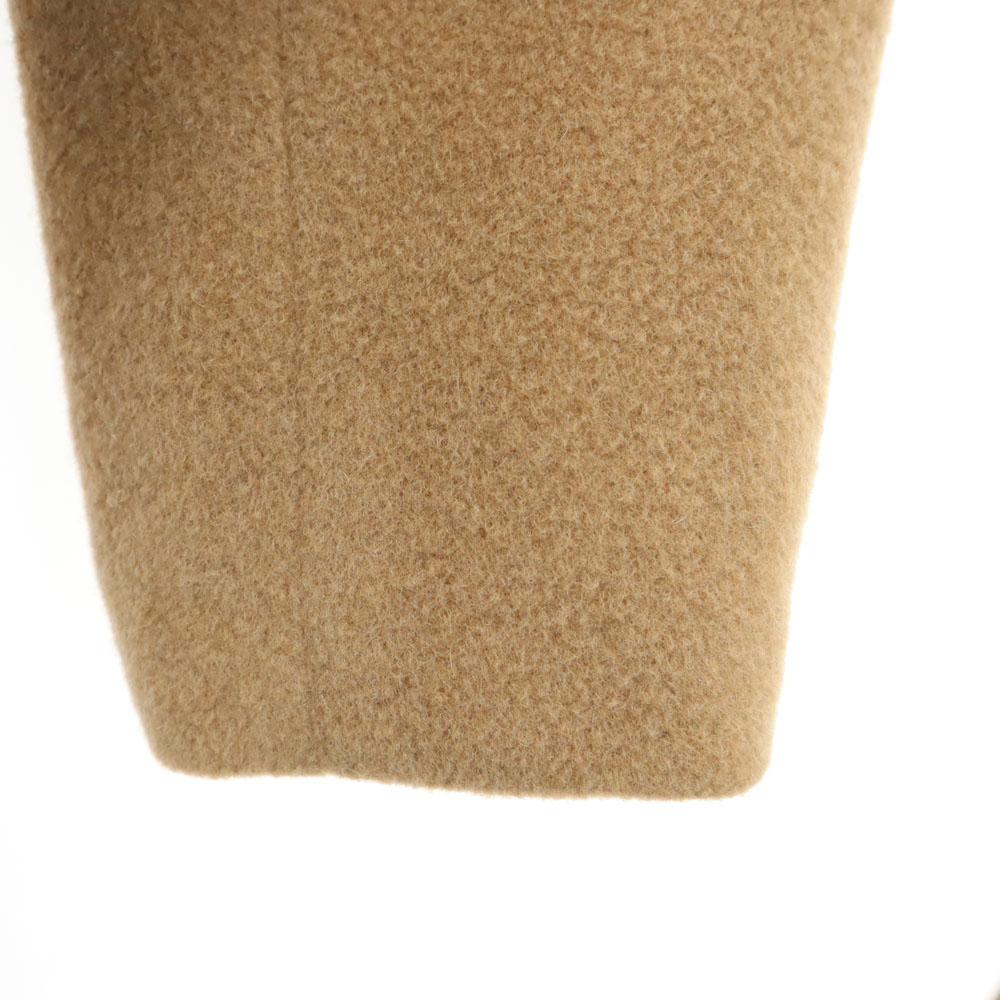 Jil Sander Italian Camel Hair Chester Coat 38 Beige Brown Women Used