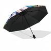 1 PC Automatic Folding Umbrella - Hunter X Hunter Pattern Portable Foldable Design With 8 Ribs Christmas Birthday Gifts