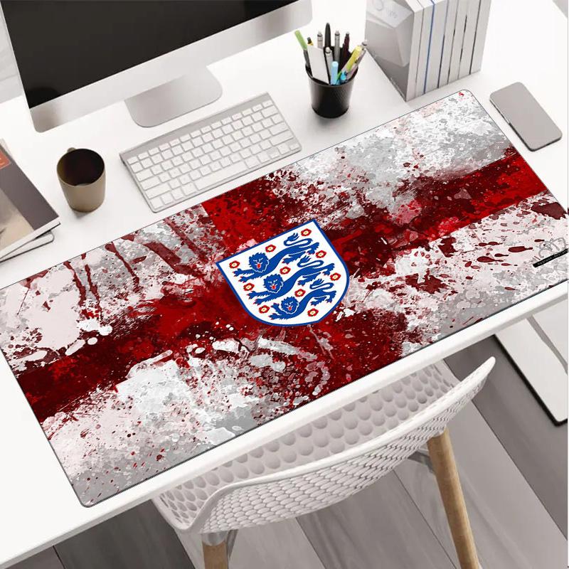 England National Mousepad Mousepad, Gaming-Mauspad, Tastaturmatte, Schreibtischdekoration für Computer-Notebook, Fan-Geschenk, Geburtstagsgeschenk