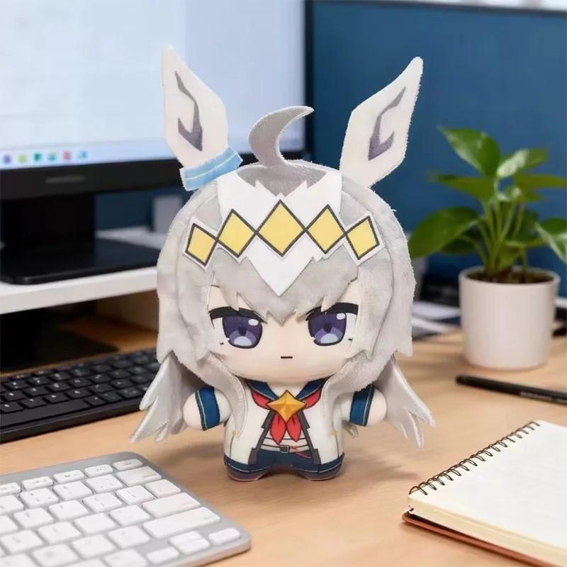 10cm Kawaii Uma Musume Plüschtiere Cartoon Anime Spielcharakter Merchandise Schlüsselanhänger Cosplay Peripheriepuppe Kinder Sammlerstück Geschenk