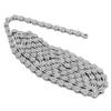 VG Sports 8 Speed Bike Chain Lightweight Half Hollow 1/2x3/32 Inch 116 Links Bicycle Chain for Mountain Bike