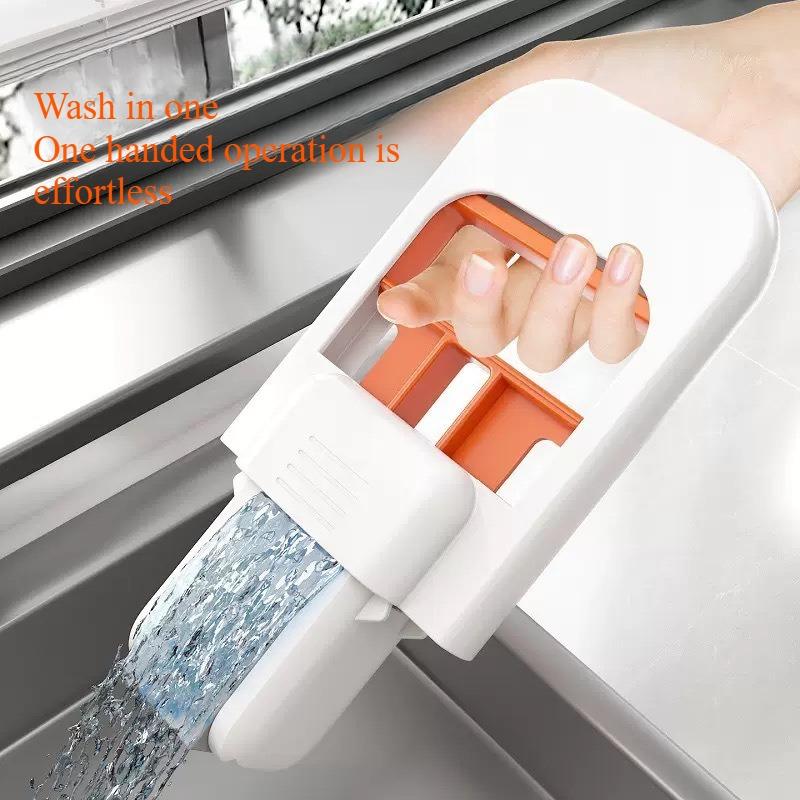 Multi Functional Handheld No Wash Mini Mop Desktop Bathroom Lazy Crafts