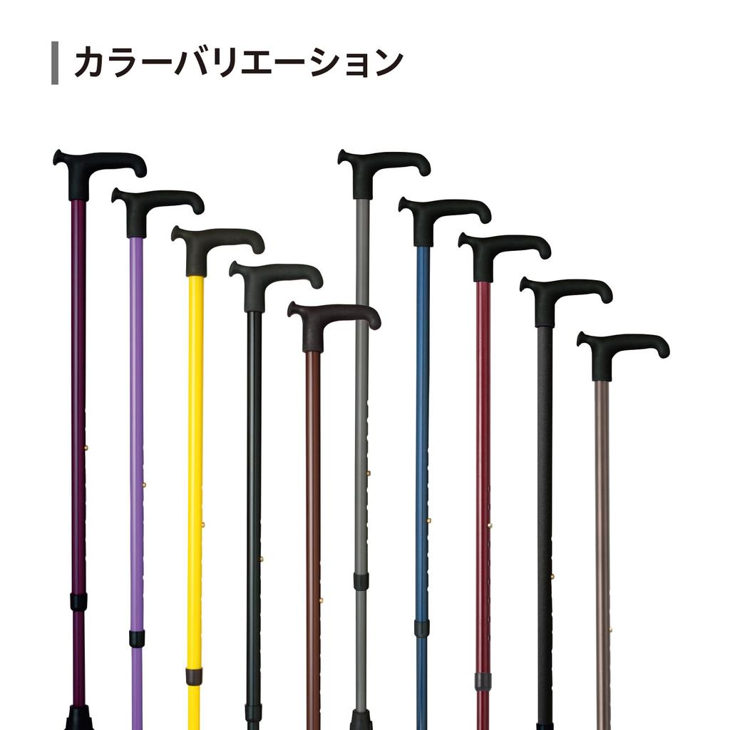 K.. Hospiz Deutscher Teleskop-Gehstock OS-6, Braun