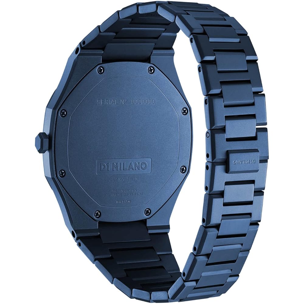 D1 Milano Ultra Thin Men's Watch Midnight 40mm Stainless Steel