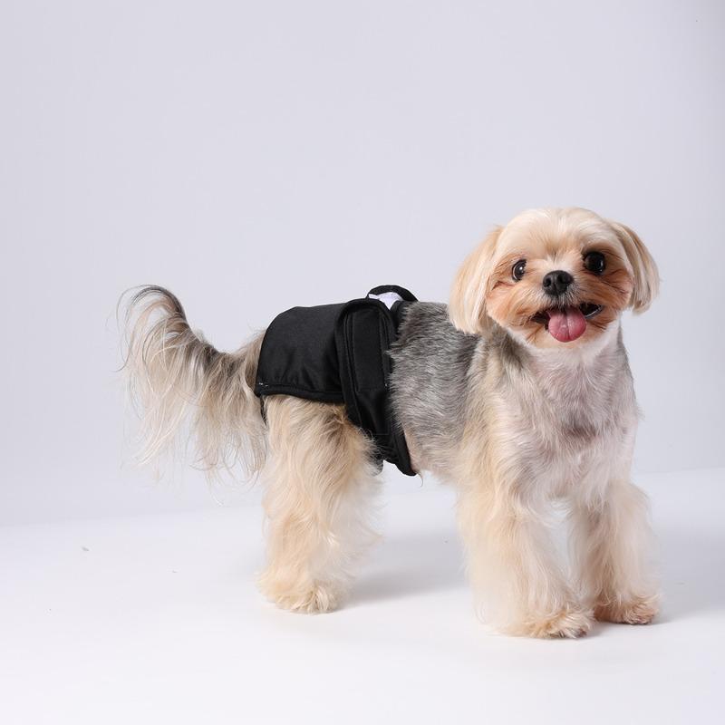 Washable Female Dog Diaper Panties Diapers for Small Medium Large Dogs  Adjustable Pet Physiological Pant Reusable Leakproof Pet