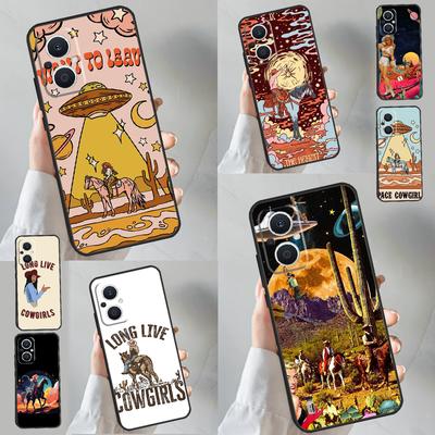 Space Cowgirl Case For OPPO Reno 8T 7 8 10 11 12 13 Pro 13F 12F OPPO Find X8 Pro X6 X3 X5 Lite Cover Coque