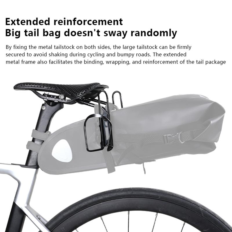 Bike Seat Stabilizer Bracket Rear Seat Mount Bracket Luggage Rack Holder Support Shelf For Road Bike