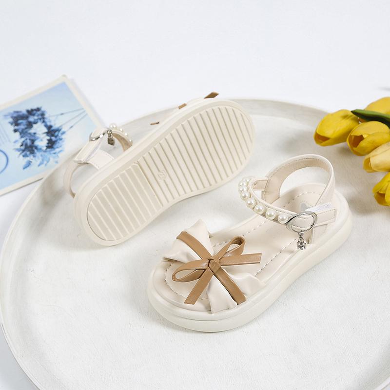 Girls' shoes, children's summer new sandals, casual beach shoes, girls, adults, babies, soft soled princess shoes