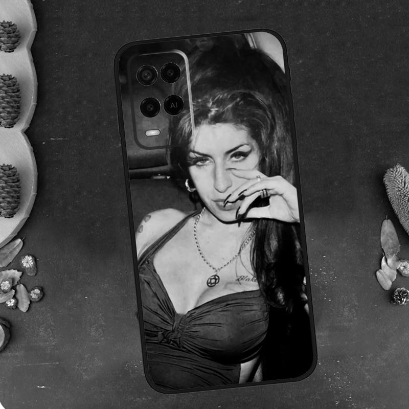 Amy Winehouse For OPPO A57s A53 A31 A5 A9 A15 A16 A17 A77 A76 A96 A52 A72 A91 A93 A54 A74 A94 Phone Case