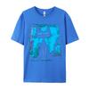 Unisex Cotton Tshirt Cat Stylish Grunge Abstract Art Design Tshiren Tops Tees Birthday T Shirt Hip Hop Top Tshirts