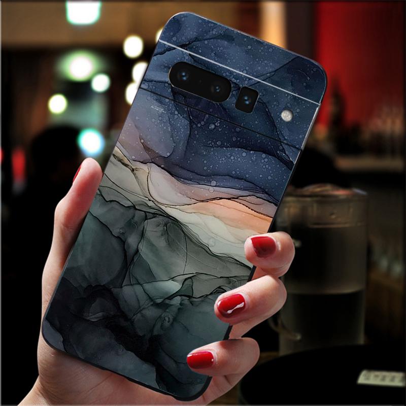 Phone Case For Google Pixel 10 Pro XL 9 Pro XL 9A 8 7 6 Pro Pixel 8A 7A 6A Pixel 8 7 6 5 Marble