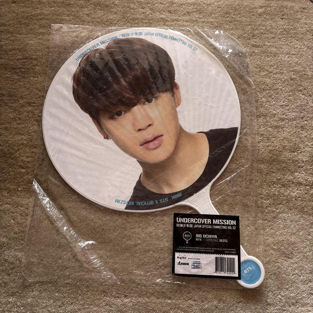 [USED] Rare! BTS 2015 Fan Meeting UNDERCOVER MISSION Fan Jimin