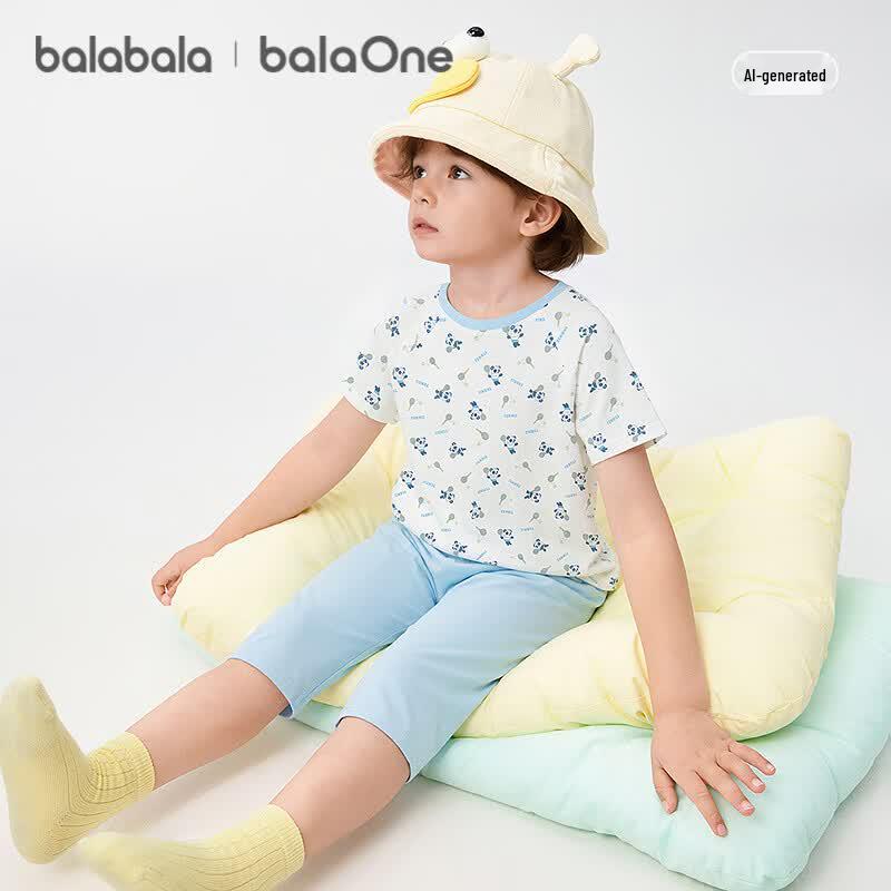 Balabala Kids' Summer Pajama Set