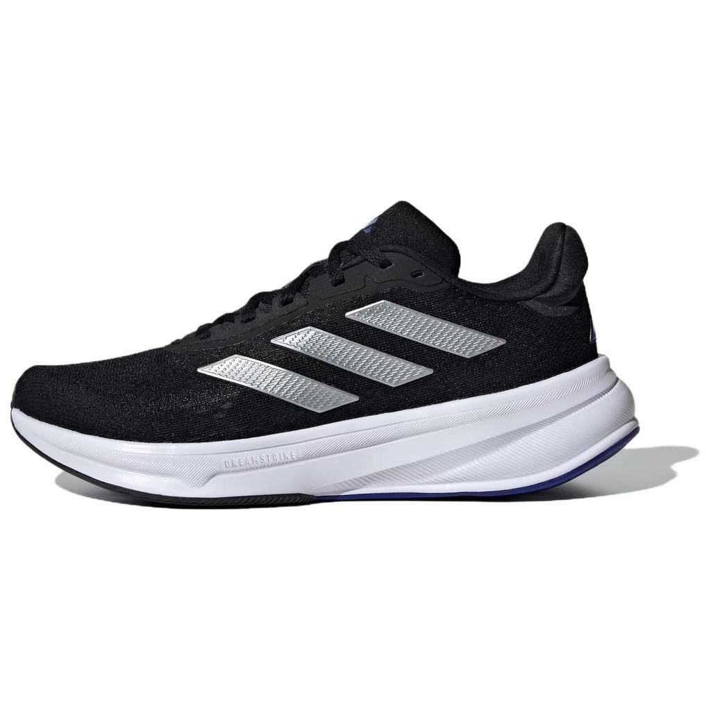 Adidas Response Super Comfortable Versatile Non-Slip Durable Low-Top Running Shoes Women sneaker Black Silver JI4299