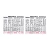 Panasonic Residential Distribution Board Circuit Display Label Large (Compact 21) Set of 2 BQC83628073-2