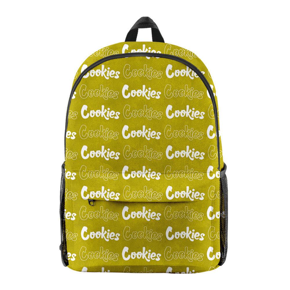 Cook Backpack 3D Digital Color Printing Campus Student Backpack Primary And Secondary School Student Schoolbag