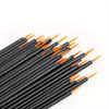 50PCS Eyeliner Brushes Long Thin Tip Applicator Eyeliner Wand Women Makeup Brush Cosmetic Supplies for Eye Beauty Make Up