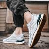 Módní pánské tenisky Síťované ležérní boty Šněrovací pánské boty Lehké vulkanizované boty Vycházkové tenisky Zapatillas Hombre