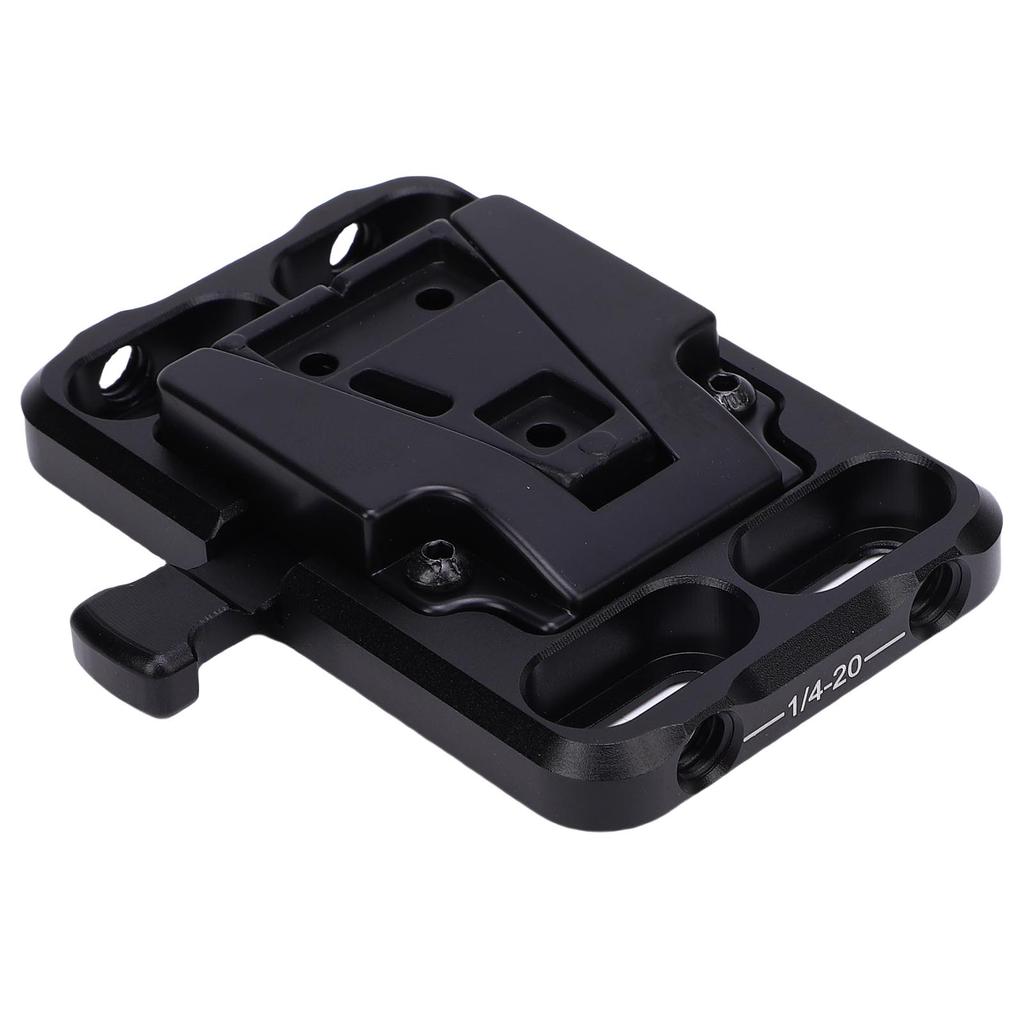 V Mount Battery Plate 1 4in 3 8in Threaded Holes Universal V Lock Battery Mounting Plate for Camera Cage Rig