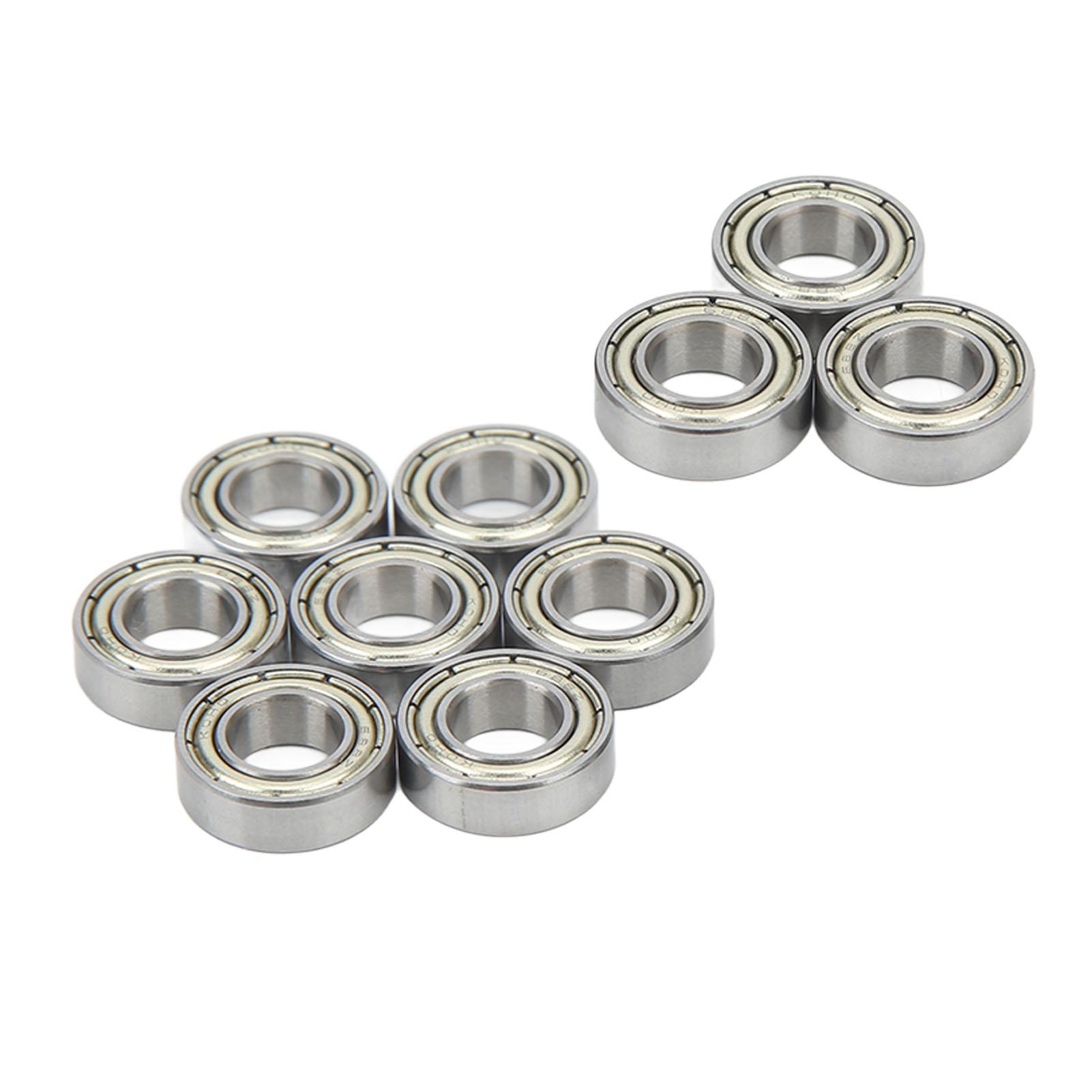 

10Pcs RC Metal Ball Bearings High Speed Bearing for 110 18 Remote Control Car Upgrade Part