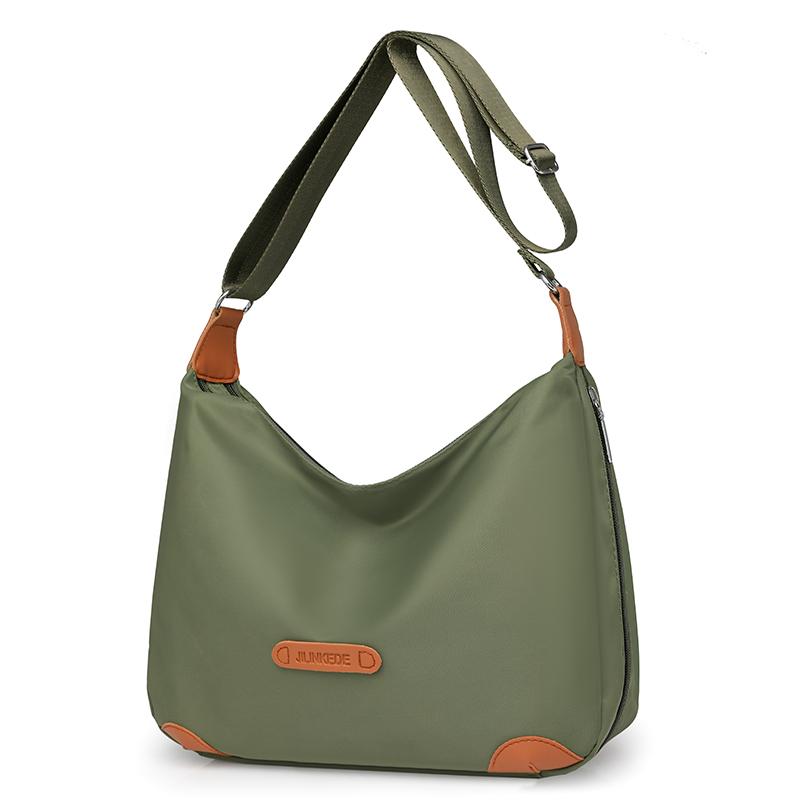 Geantă ușoară din pânză de nailon impermeabilă de mare capacitate pentru femei, geantă de umăr, geantă crossbody, geantă pentru mamă