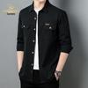 CARDANRO Men's Casual Slim Fit Long-Sleeve Washed Cotton Work Shirt