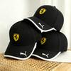 Men Women Ferrari Logo Baseball Cap Embroidered Peaked Cap Outdoor Sports Visor For Ferrari 488 Roma F8 SF9018121360 F4301575M