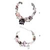 2023 Korean Black Cat Heart Star Bracelet Women Light Luxury Design Exquisite and High Quality Double Layer Jewelry