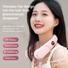2024 New Wearable Neck Fan Portable Rechargeable Cooling Fan Bladeless Neck Fan Portable Air Conditioner for Outdoor Office