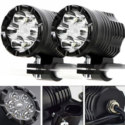 Motorcycle LED Headlight 3200 High Lumens Super Bright IP67 Waterproof 6000K Universal Easy To Install Motorbike Headlamp Replacement