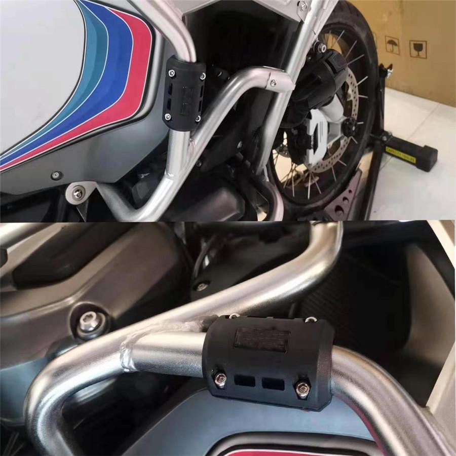 2PCS Motorcycle Engine Crash Bar Protection Bumper Decorative Guard Block 22/25/