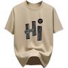 Floerns Men's Summer Tops Short Sleeve Graphic Crew Neck Casual Tee Shirts