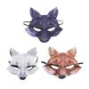 1-8PCS Plastic Fox Mask Costume Accessories Animal Theme Design for Halloween Cosplay Party Supplies Costume Party Decoration