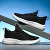Summer large size 46 breathable mesh sports shoes wear-resistant men's running shoes fly weaving rest production file 48 men's shoes soft sole