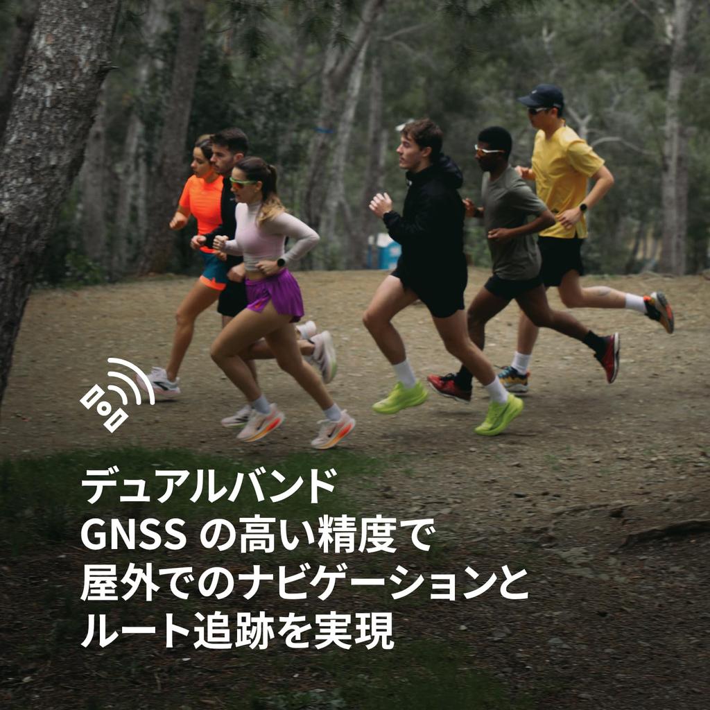 Suunto RUN ALL BLACK Silicone Band Running Watch with GPS System and Navigation Dual-Band (SS051272000)