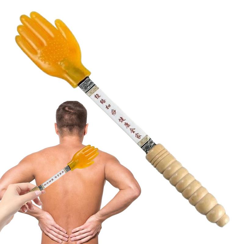 Ручной похлопывающий массажер с нескользящей ручкой Пятипальцевый меридианный массажер Инструмент для ухода Пятипальцевое похлопывание по меридианам для плеча United States