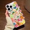 Fruit Pattern Silicone Phone Case for iPhone 16 15 14 13 12 11 Pro Max Mini X XS XR 7 8 Plus SE 16E Soft Transparent TPU Cover