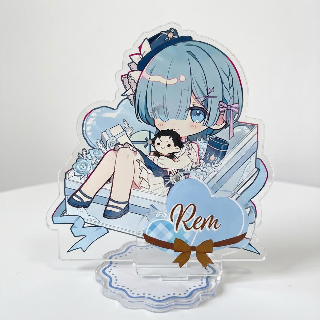 

Anime Re:zero -starting Life In Another World- Kara Hajimeru Isekai Seikatsu Model Figurine Ornament 10cm Acrylic Standee Gifts 10 cm