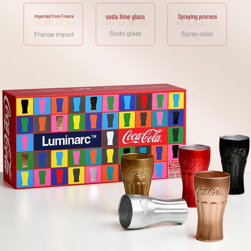 Set Regalo Bicchiere Dazzling Cola Luminarc (4-Pack)