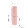 Travel Portable Toothbrush Cup Bathroom Toothpaste Holder Storage Case Box Organizer Travel Toiletries Storage Storage Cup