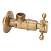 Brass Angle Stop Valve Retro Thickened Cold Hot   Valve Explosion Proof Water Shut Off Valve