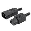 KaiXiang AC 3-Prong Detachable Power Plug Pair