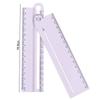 Angle Measurement Folding Geometric Ruler 30cm Circular Drawing Ruler  Mathematical Measuring